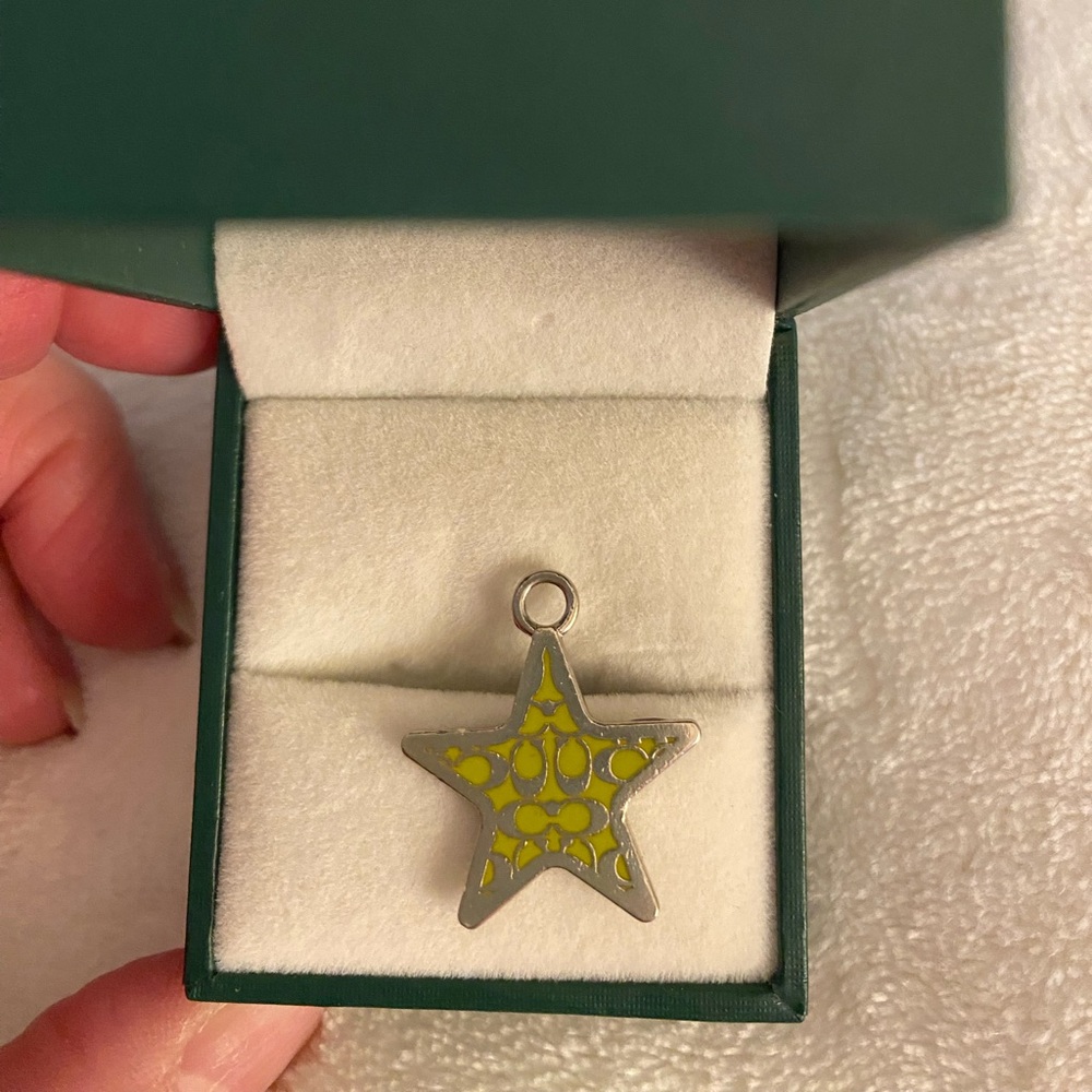 EUC COACH STAR CHARM